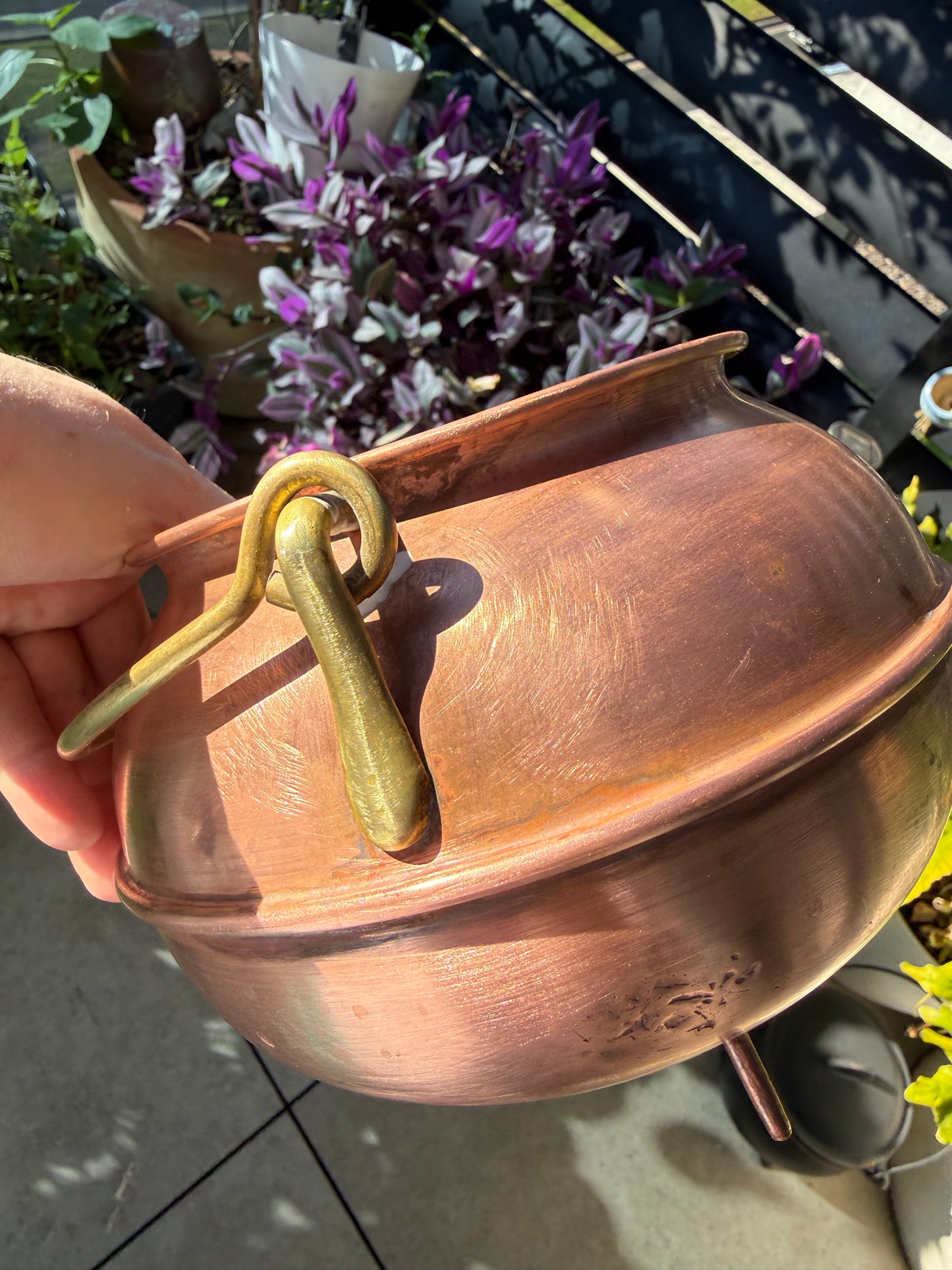 Vintage Copper Hearth Copper Hearth Cauldron