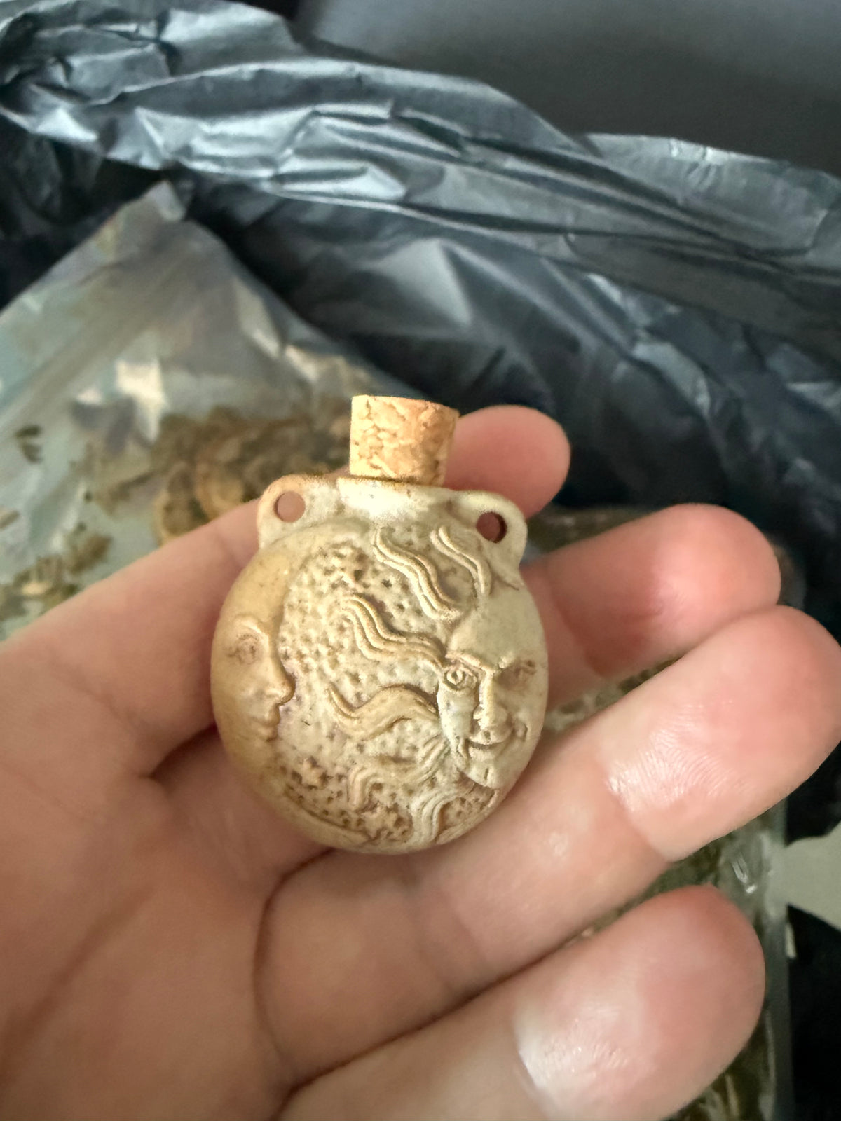 Peruvian Ceramic Spell & Ritual Bottles