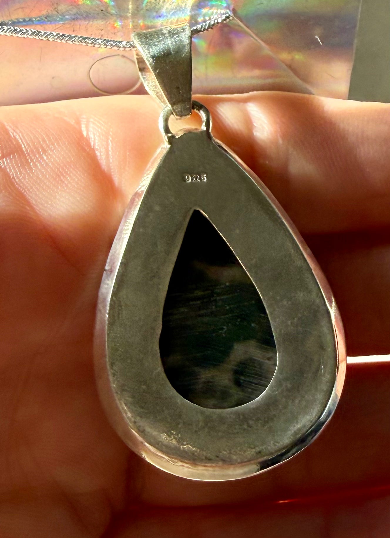 Grounding Ocean Jasper in Sterling Silver Pendant