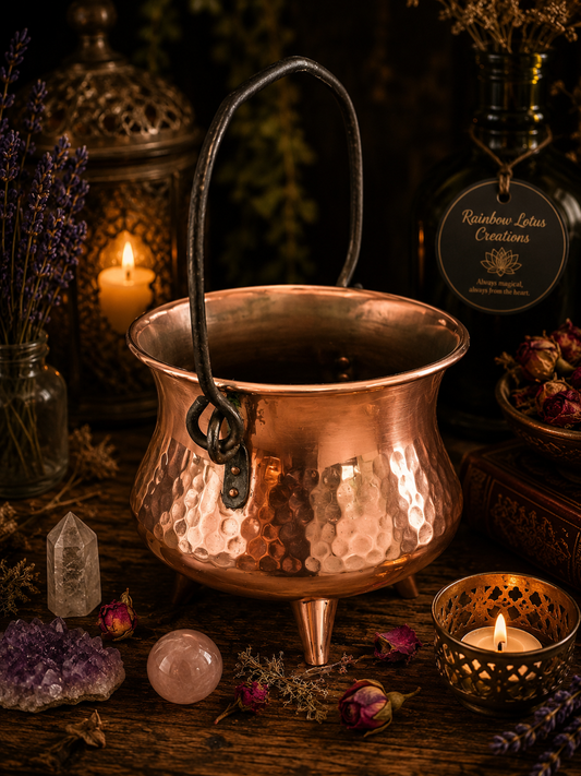 Stunning Vintage 1970s French Copper Cauldron