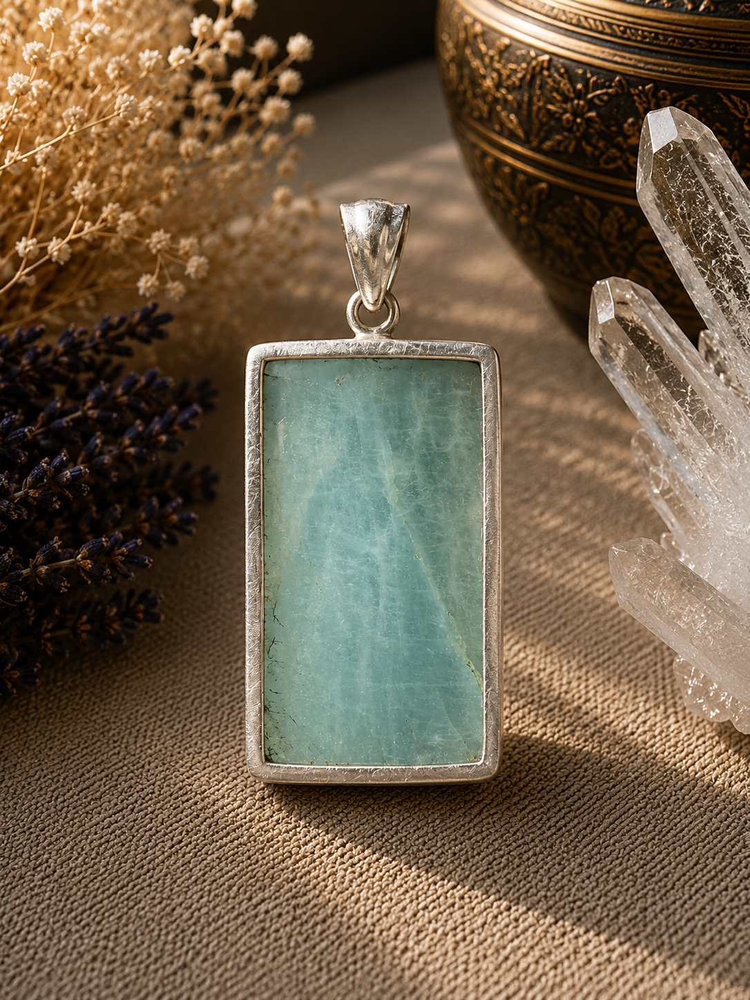 Stunning Aquamarine in Sterling Silver Statement Piece