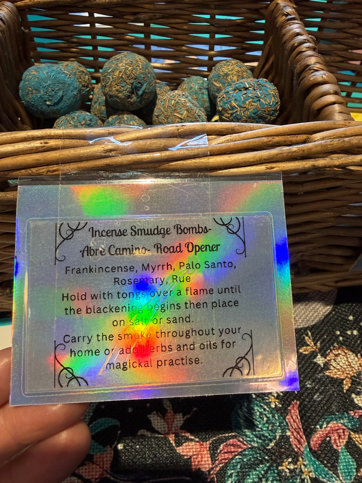Incense Smudge Bombs