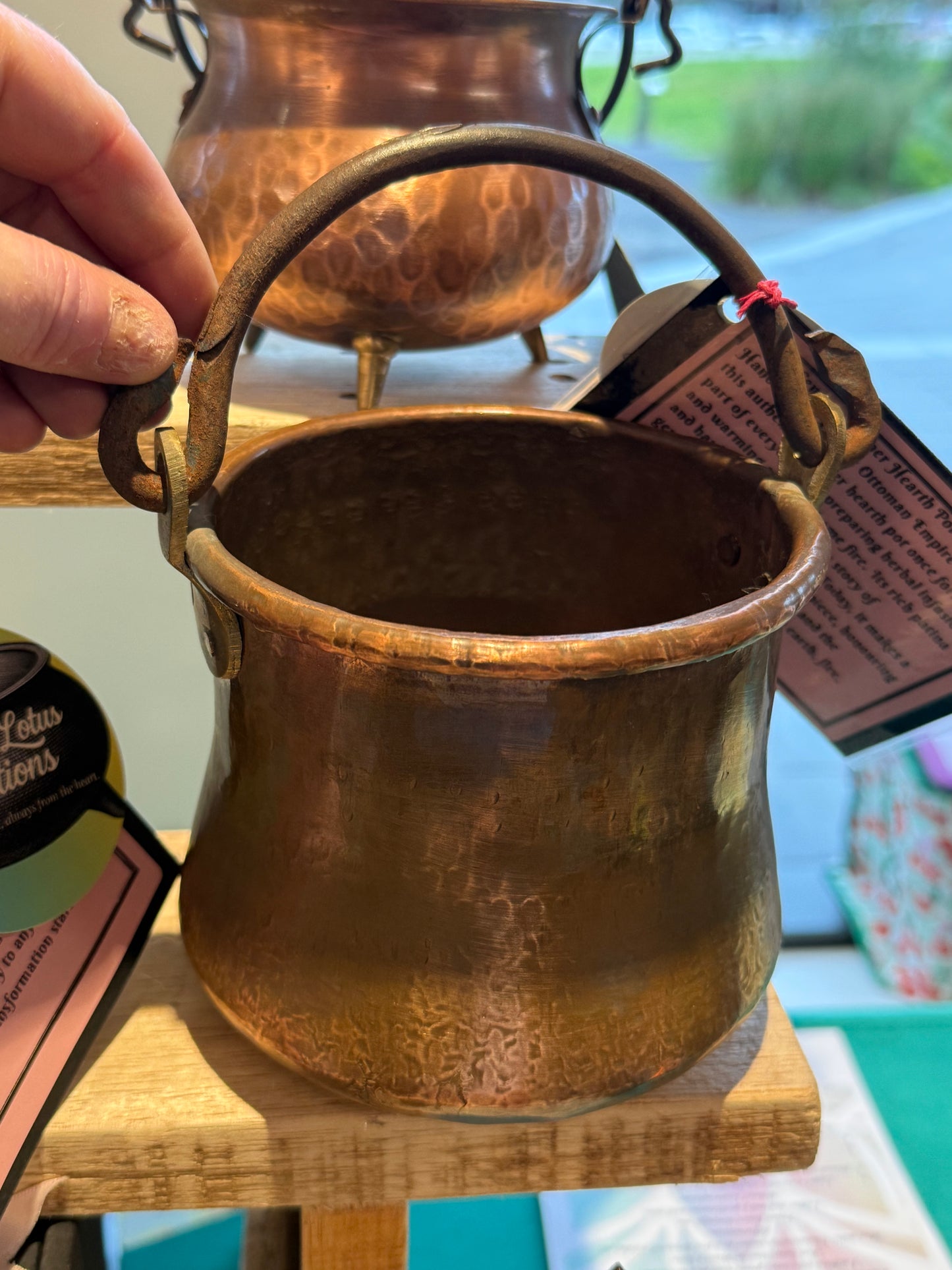 Three Early 20th-Century Turkish Copper Hearth Pot Collection