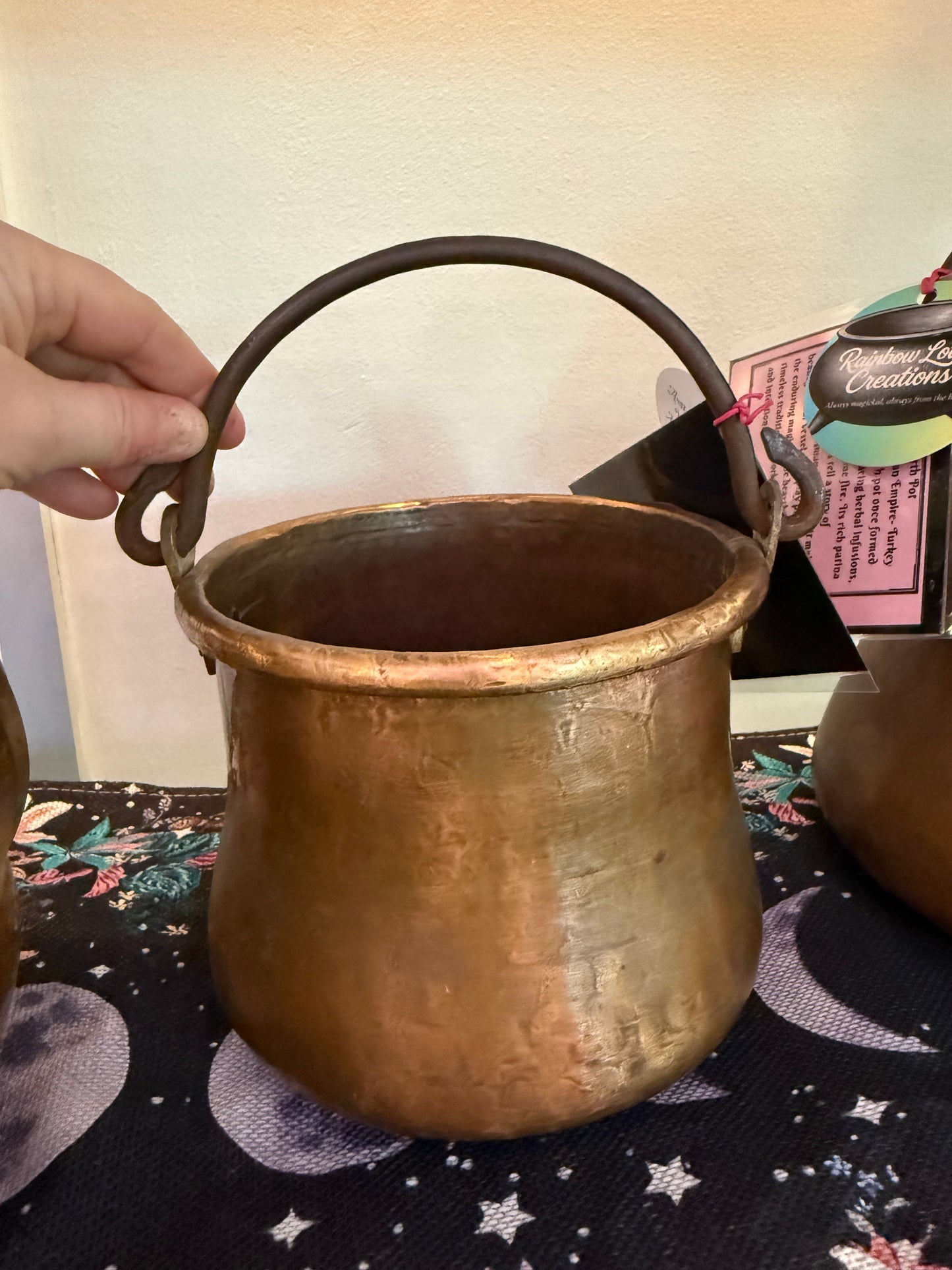 Three Early 20th-Century Turkish Copper Hearth Pot Collection