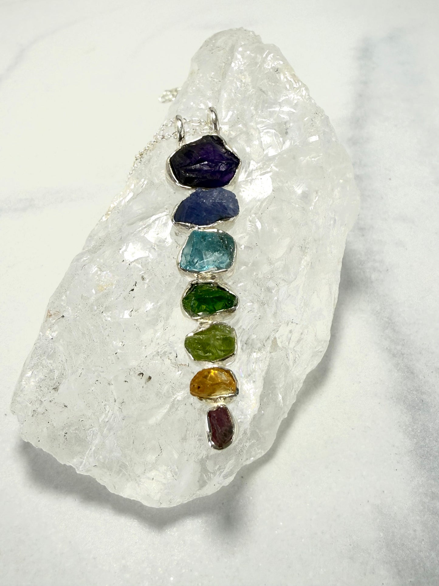 7 Chakra Healing Pendant Necklace